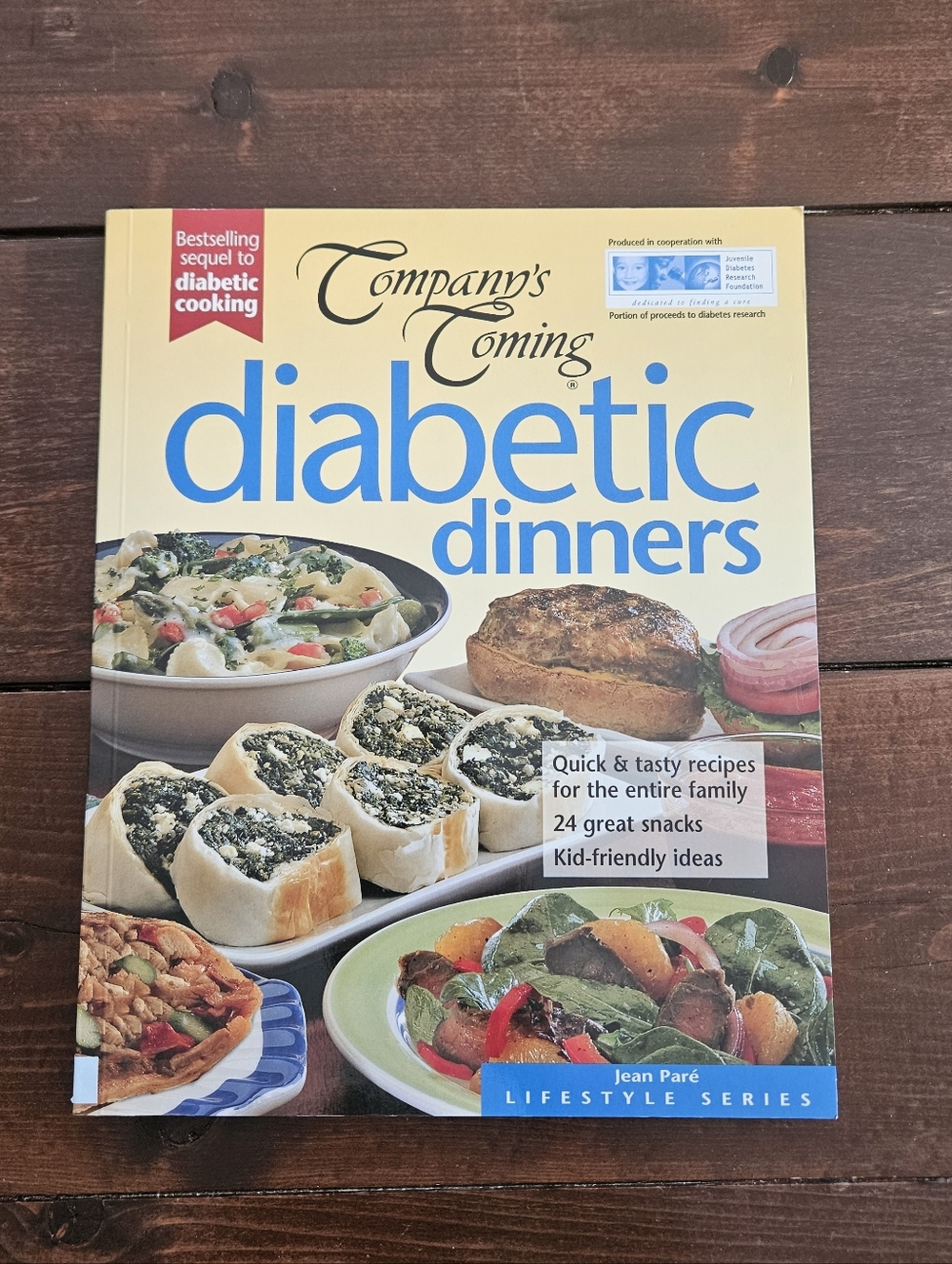 Company's Coming Lifestyle Series Diabetic‎ Dinners Paperback Cookbook
